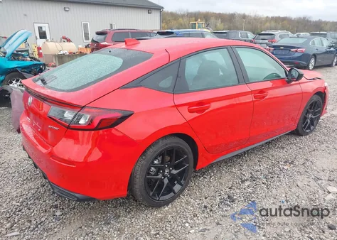 2024 Honda Civic Sport из США, поврежденный, VIN 19XFL2H83RE030959